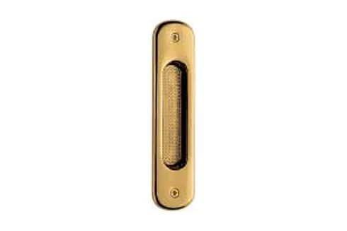 COLOMBO (made in Italy), CD211.<br>Врезная ручка для раздвижных дверей, золото матовое. 2 шт.