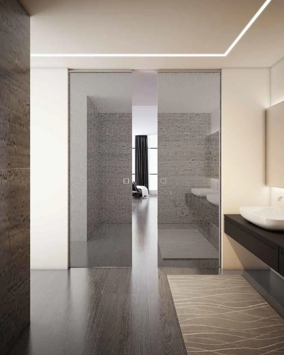 Light, vetro Extramirror Fume, decoro Macrame.