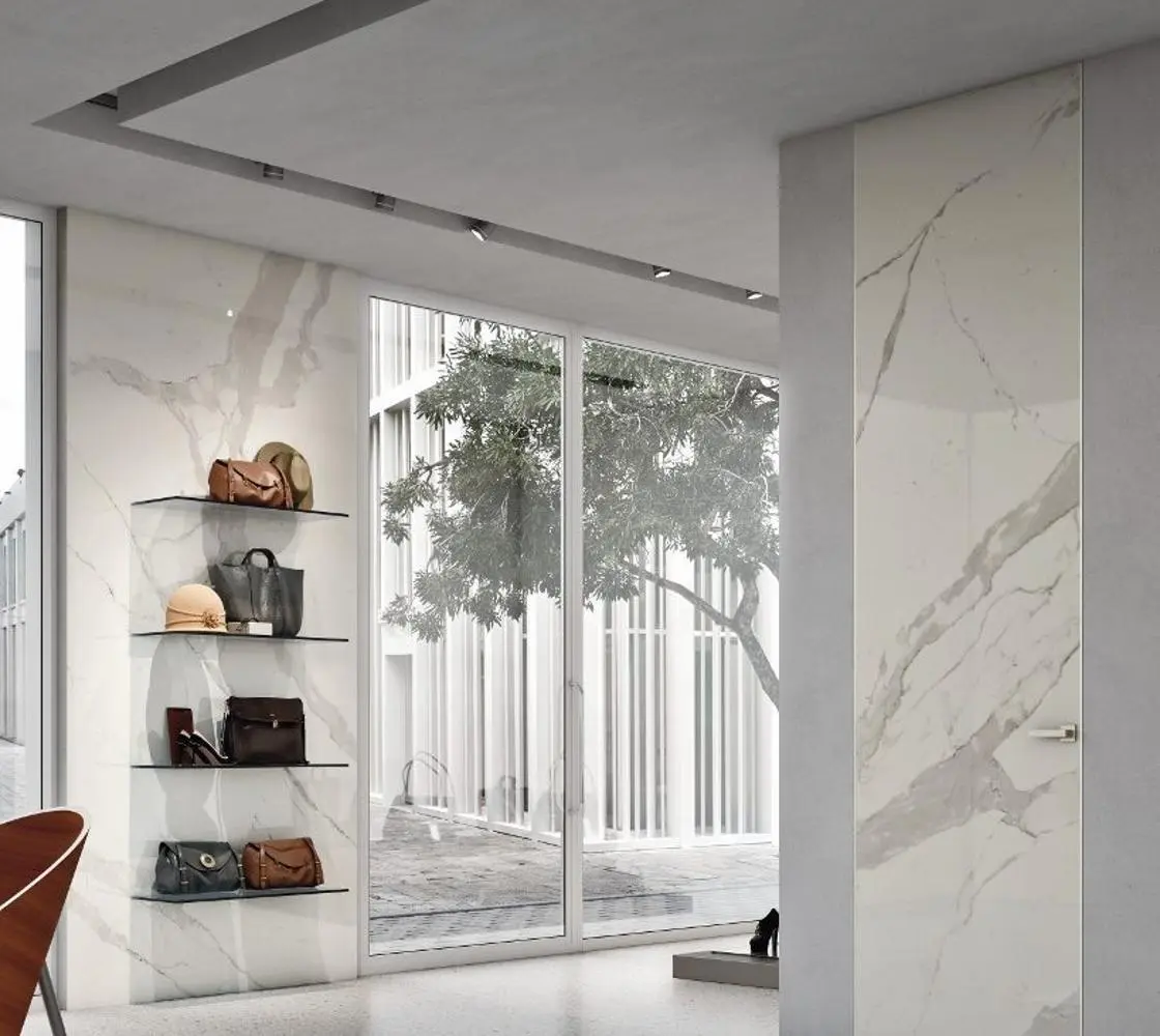 B-Line, Plana, Gres statuario lucido.j