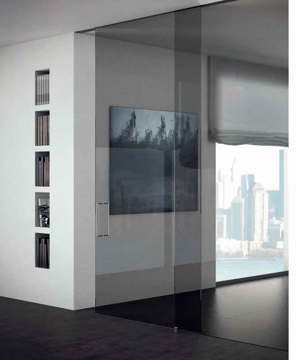 Vitrum-Move, Luce-S, Grigio Trasparente.