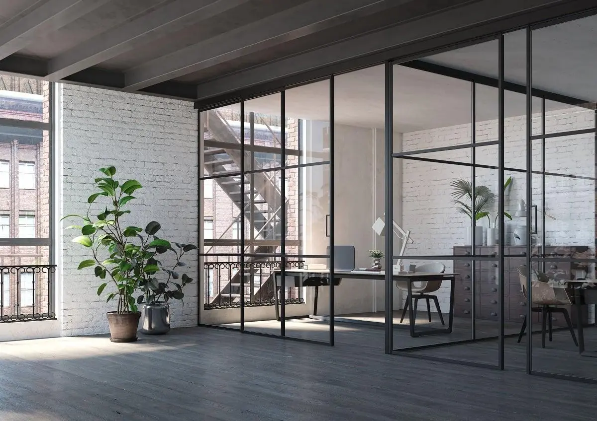 Factory T3, Total black, vetro Trasparente extrachiaro.