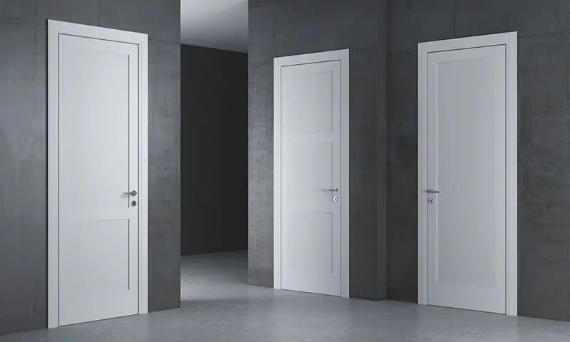 Белые двери LEVEL-60 от UNION