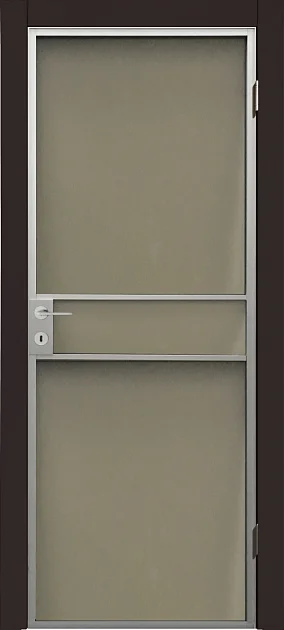 UNION, KRONOS 21/s. Безопасное стекло, алюминиевый каркас полотна. 80х210см.