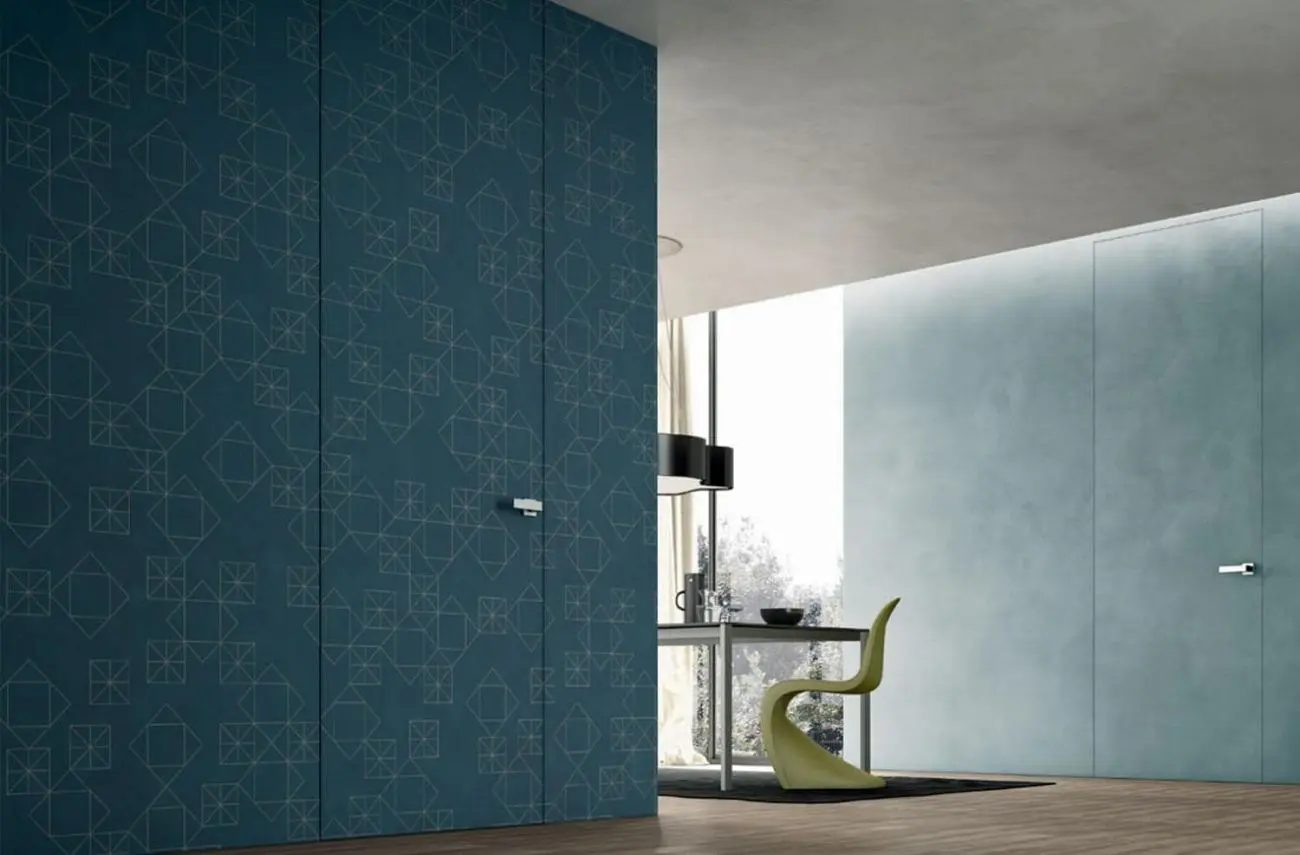 B-Line, Wall, carta da parati.