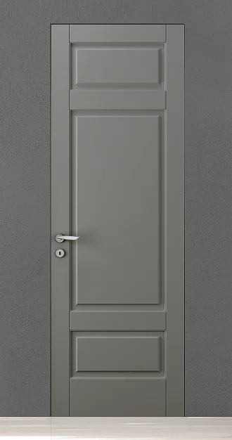CORDA-60, модель 105P, матовая эмаль L13 Rocca, скрытый короб INVISIBLE.