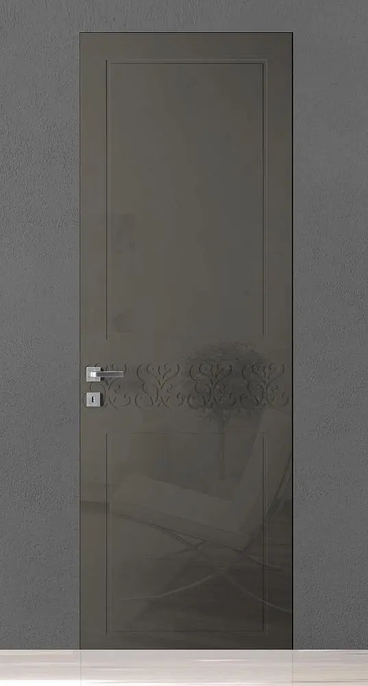 TREND-60, TR12, глянцевая эмаль Ombra Gloss, скрытый короб INVISIBLE.