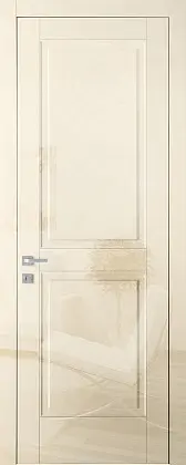 Дверь в стиле "неоклассика" TREND TR10 Bianco Night Gloss. Глянцевая эмаль