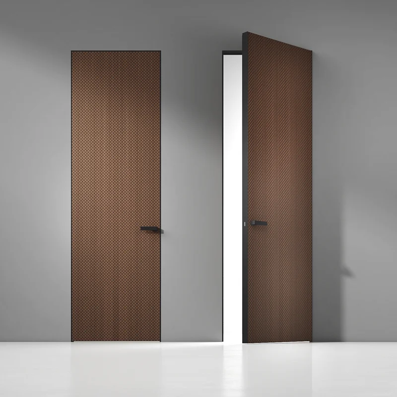 UNIFLEX-3D, Alu, модель Legato, натуральный шпон UL40 Noce Italiano. 