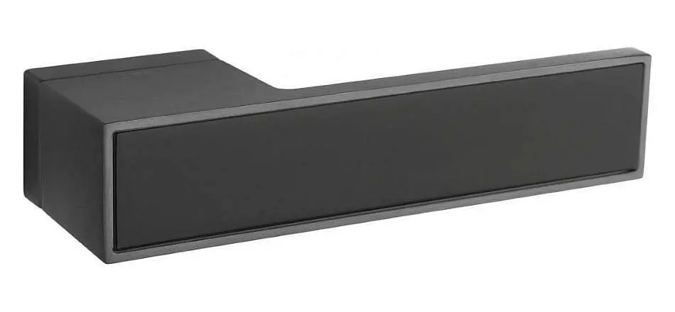 mini-BIG LINE, в отделке Black, чёрная матовая вставка (стоимость ручки без декоративных вставок).