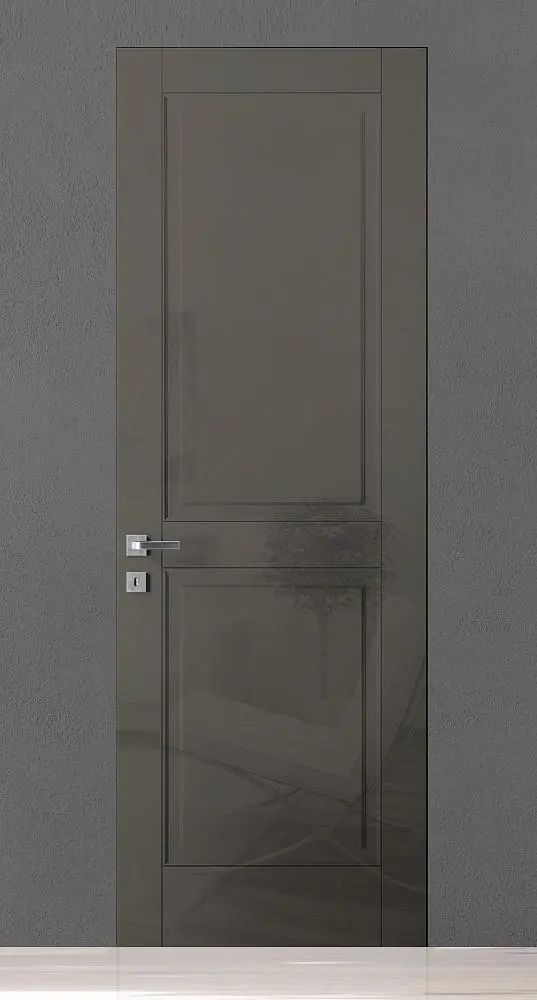 TREND-60, модель TR10, глянцевая эмаль LG14 Ombra Gloss, скрытый короб INVISIBLE.