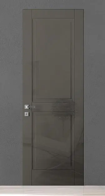 TREND-60, модель TR10, глянцевая эмаль LG14 Ombra Gloss, скрытый короб INVISIBLE.