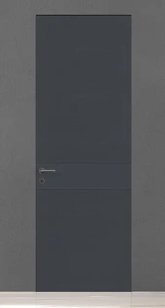 UNION, LINE LUX. Натуральный брашированный шпон , матовая эмаль, скрытый короб. 80х240см.