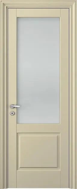 CORDA, модель 103V, матовая эмаль L03 Avorio, стекло Satinato Bianco.