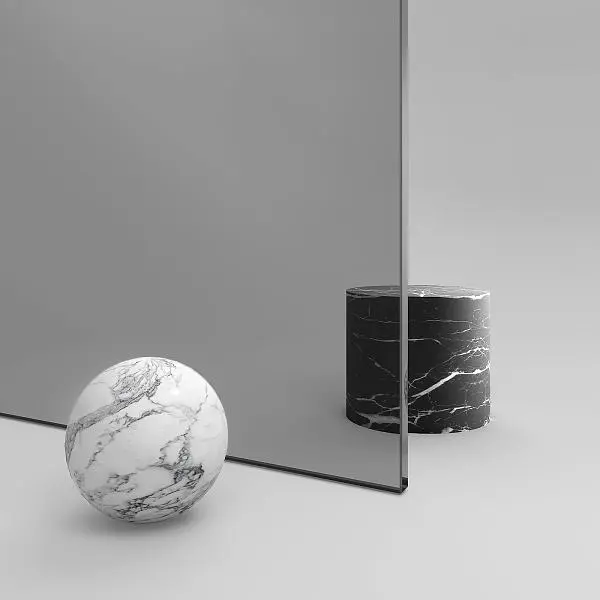 Стекло прозрачное серое (Trasparente Grafite).