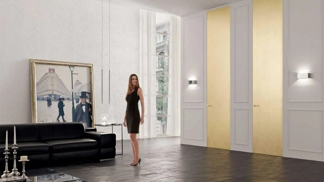 B-Line, Plana, Alutes Silk Oro.