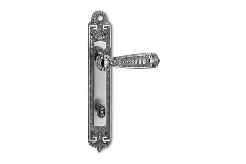 SALICE PAOLO (made in Italy),<br>ORLEANS.<br>Дверная ручка, серебро состаренное.<br>2 комплекта.