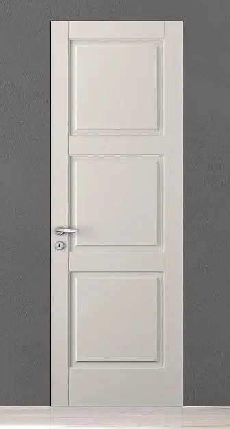 CORDA-60, модель 126P, матовая эмаль L06 Grigio Seta, скрытый короб INVISIBLE.