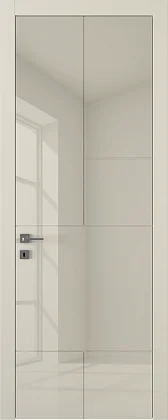 Дверь в стиле "неоклассика" TREND TR18 Bianco Night Gloss. Глянцевая эмаль