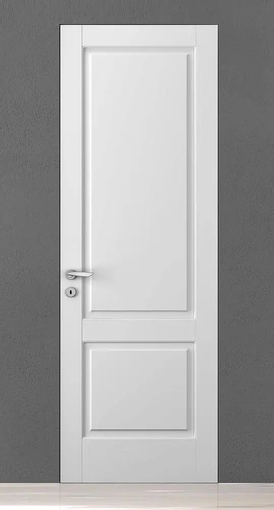 CORDA-60, модель 103P, матовая эмаль L01 Bianco, "скрытый" короб INVISIBLE.