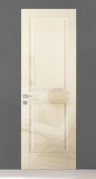 TREND-60, модель TR10, глянцевая эмаль LG02 Bianco Night Gloss, скрытый короб INVISIBLE.