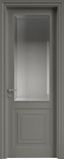 GRAND, GR03V, матовая эмаль Rocca, стекло Satinato Bianco.