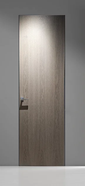 UNION, FILO-60. Натуральный шпон дуба, алюминиевая торцевая кромка. 