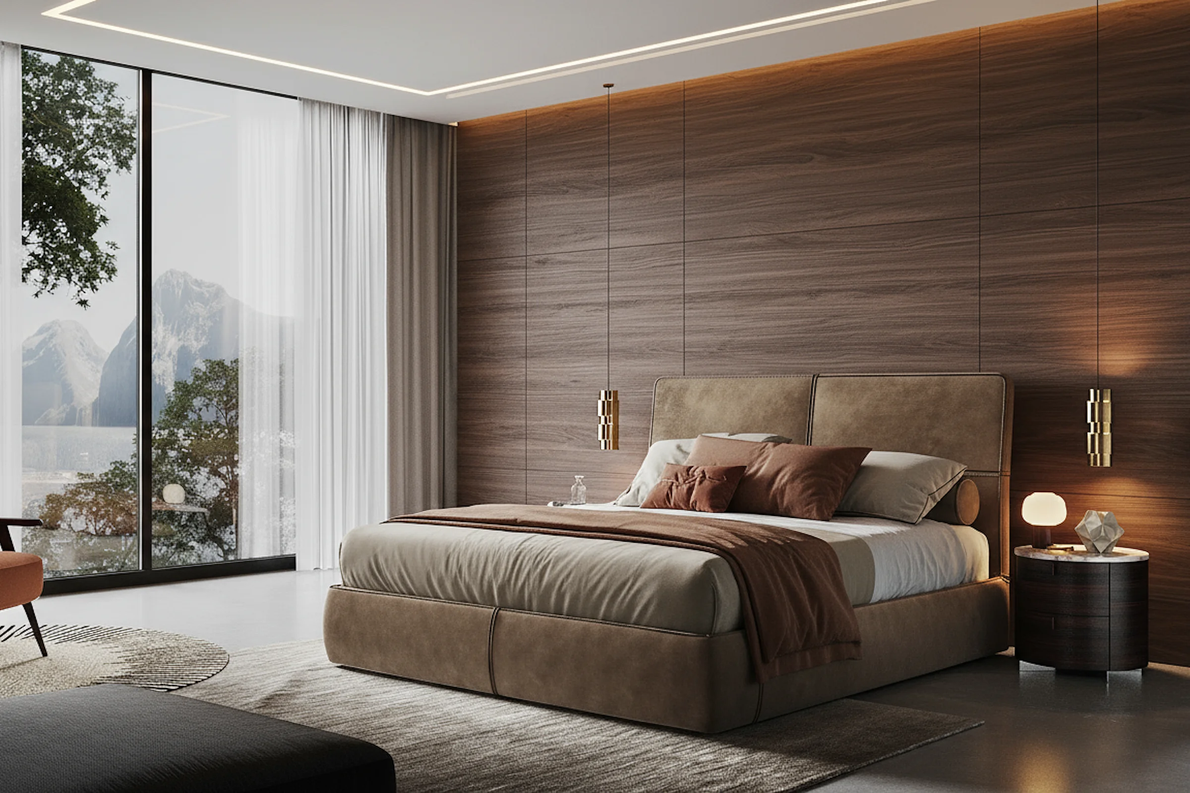 mini-Стеновые панели COVER, натуральный шпон.