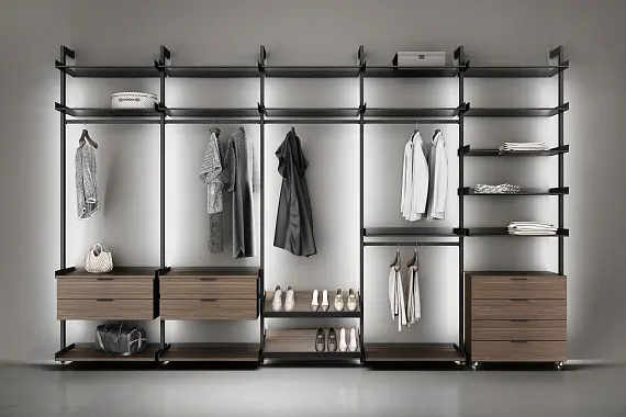 Гардеробные, шкафы - большая