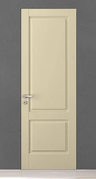CORDA-60, модель 103P, матовая эмаль L03 Avorio, скрытый короб INVISIBLE.
