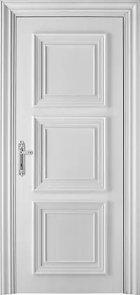 Классическая межкомнатная дверь PRIMA P3 Bianco. Матовая эмаль