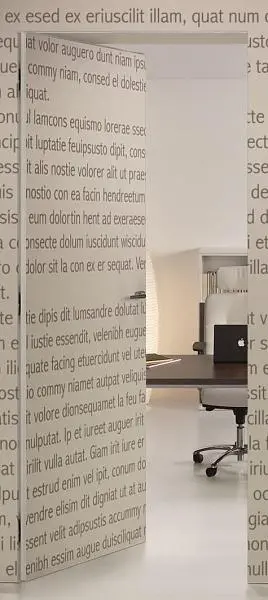 Межкомнатная дверь Porta rasoparete da tinteggiare