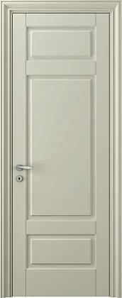 Современная классическая дверь CORDA 105P Bianco Night. Матовая эмаль