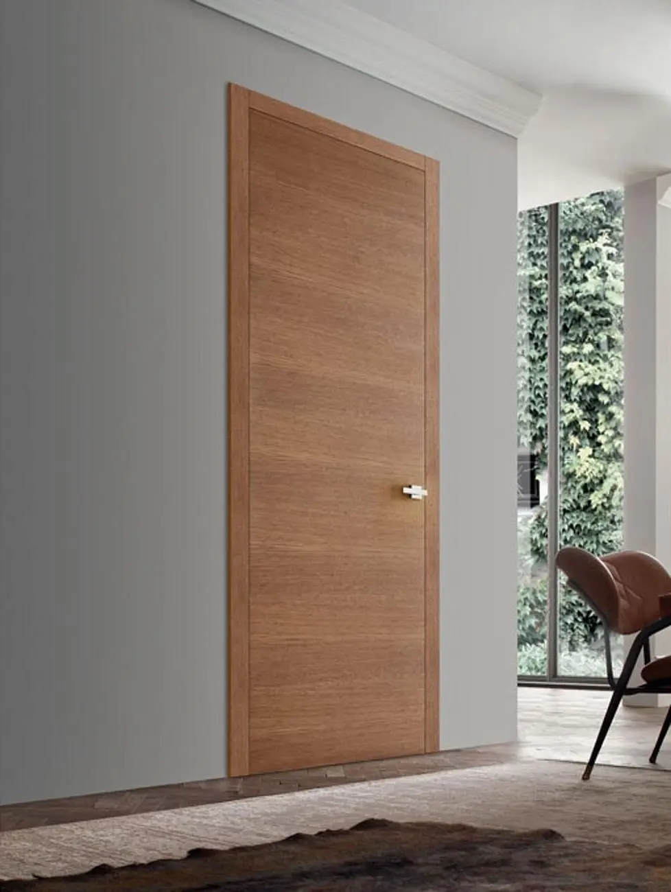 B-Frame, Plana, Rovere tinto terra.