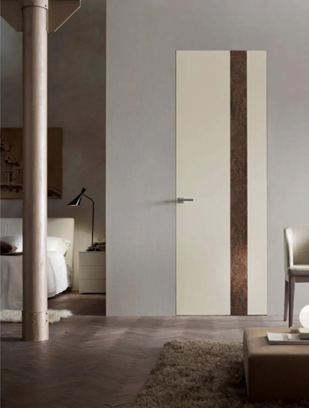 B-Line, Twist, Laccato crema opaco, Impact Bronze.j