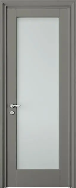 CORDA, модель 101V, матовая эмаль L13 Rocca, стекло Satinato Bianco.
