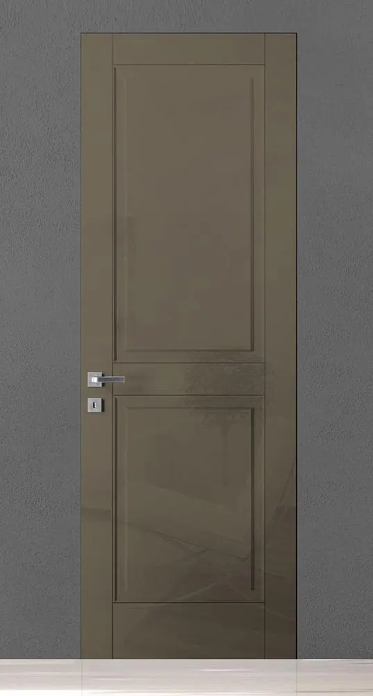 TREND-60, модель TR10, глянцевая эмаль LG12 Sabbia Gloss, скрытый короб INVISIBLE.