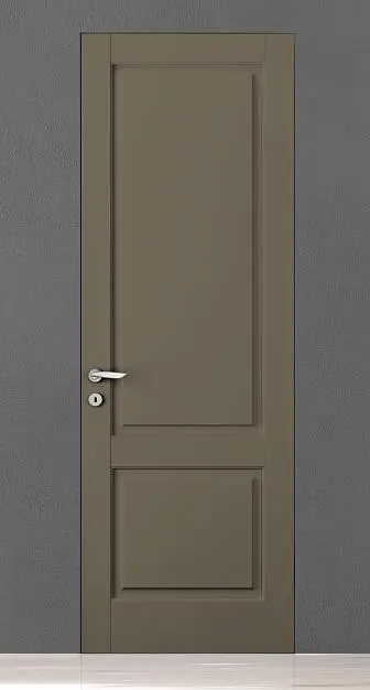 CORDA-60, модель 103P, матовая эмаль L12 Sabbia, скрытый короб INVISIBLE.