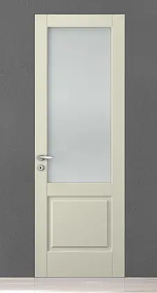 Дверь на скрытом коробе CORDA-60 103V Bianco Night, неоклассика, матовая эмаль