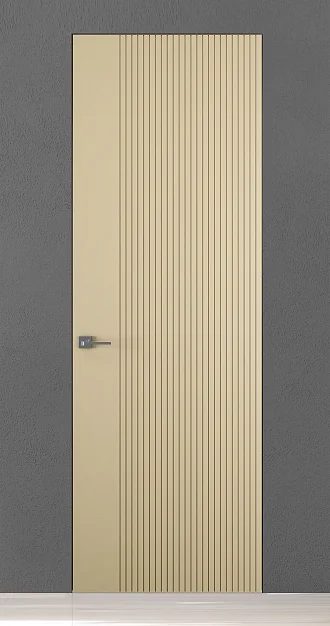 TREND-60, модель Reef, матовая эмаль L03 Avorio. "Скрытый" короб INVISIBLE.