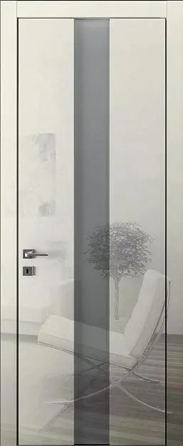 TREND, модель TR14V, глянцевая эмаль LG02 Bianco Night Gloss, стекло GS04 Satinato Bianco.