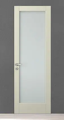Дверь на скрытом коробе CORDA-60 101V Bianco Night, современная классика, матовая эмаль