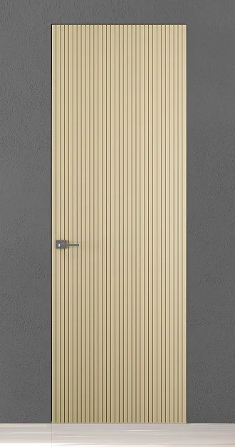TREND-60, модель Step-V, матовая эмаль L03 Avorio. "Скрытый" короб INVISIBLE.