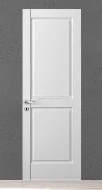 CORDA-60, модель 110P, матовая эмаль L01 Bianco, скрытый короб INVISIBLE.