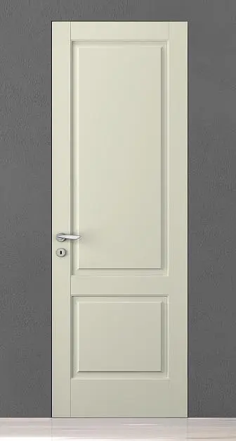 CORDA-60, модель 103P, матовая эмаль L02 Bianco Night, скрытый короб INVISIBLE.