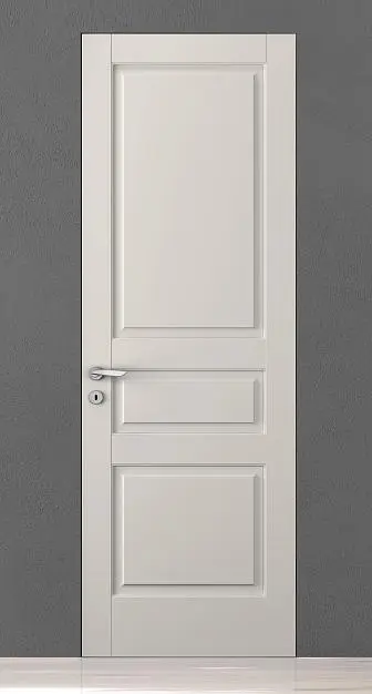CORDA-60, модель 127P, матовая эмаль L06 Grigio Seta, скрытый короб INVISIBLE.