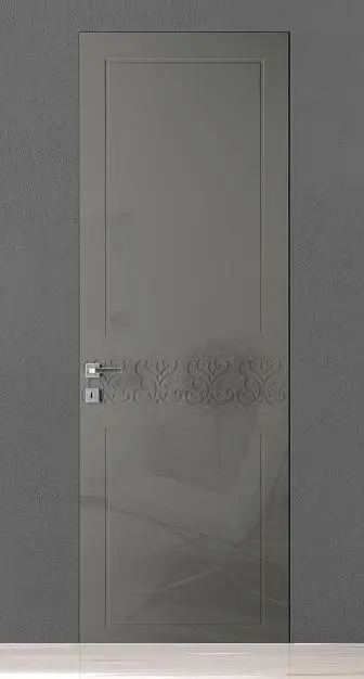 TREND-60, модель TR12, глянцевая эмаль LG13 Rocca Gloss, скрытый короб INVISIBLE.
