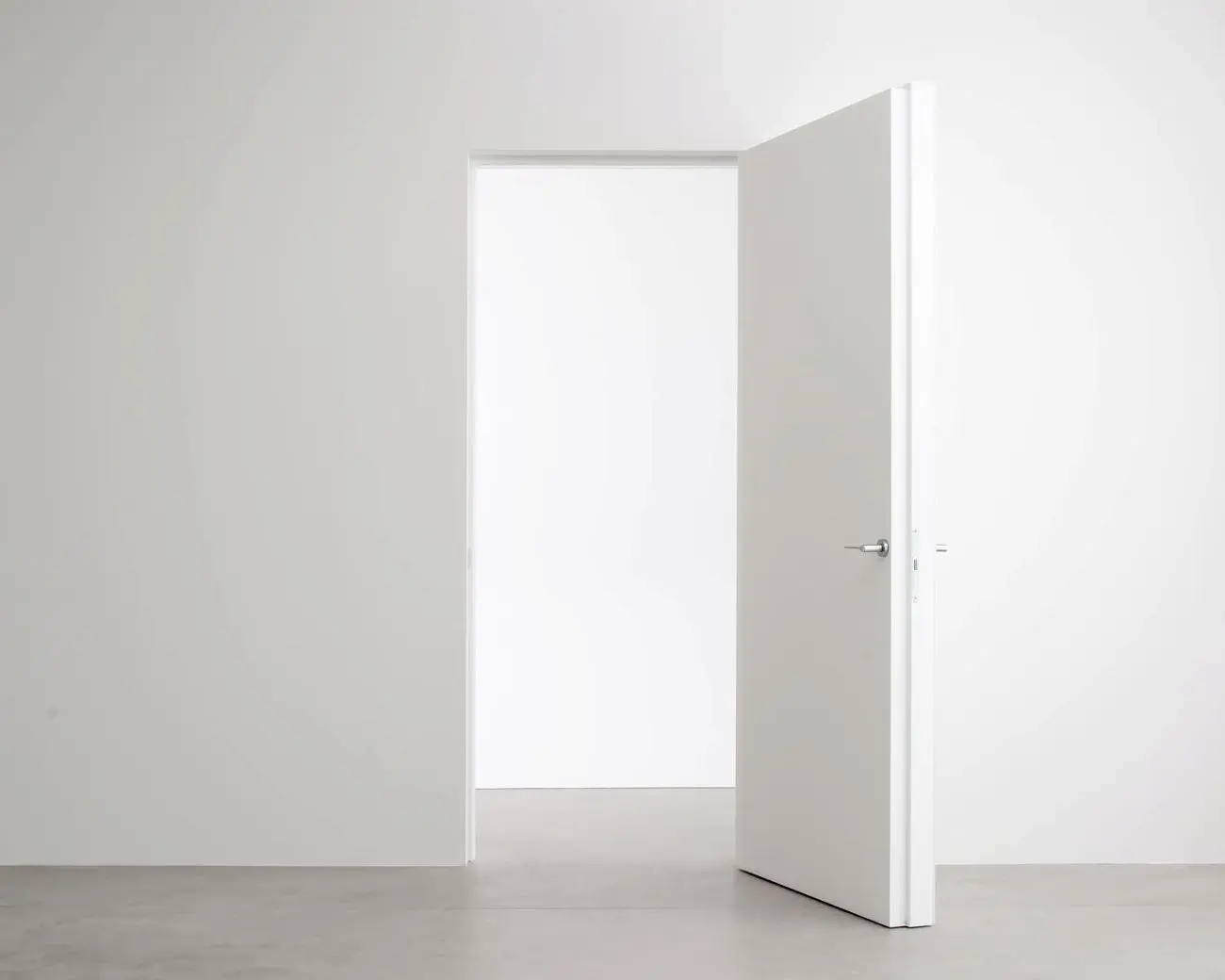BATTFIL FILAMBLATI INTEGRA product door plasterboard finishing open.