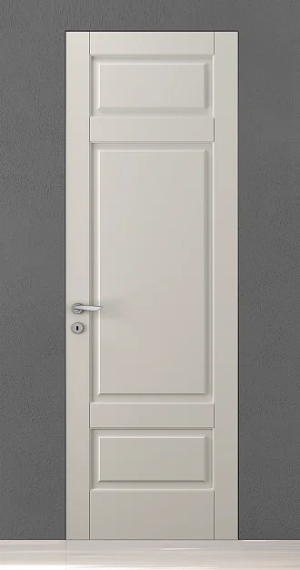 CORDA-60, модель 105P, матовая эмаль L06 Grigio Seta, скрытый короб INVISIBLE.