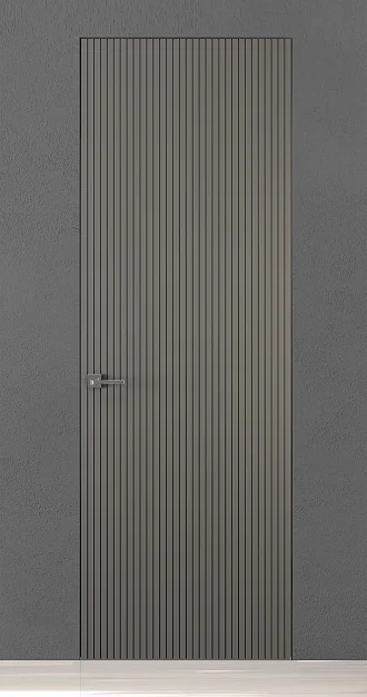 TREND-60, модель Step-V, матовая эмаль L13 Rocca. "Скрытый" короб INVISIBLE.