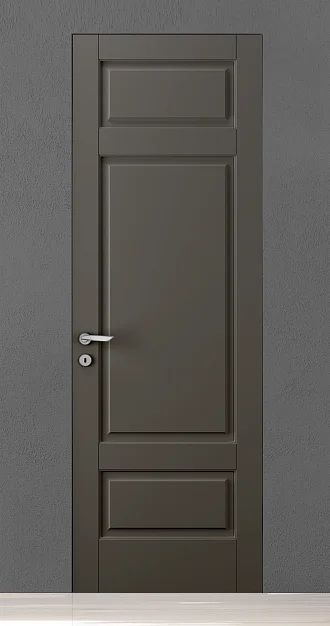 CORDA-60, модель 105P, матовая эмаль L14 Ombra, скрытый короб INVISIBLE.